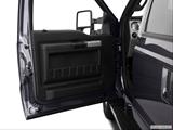  Inside of driver's side open door, window open photo